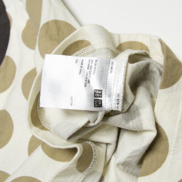 House Industries x Uniqlo Colorful #2 Polka Dot Typography Shirt Font Nerd L - Picture 4 of 6